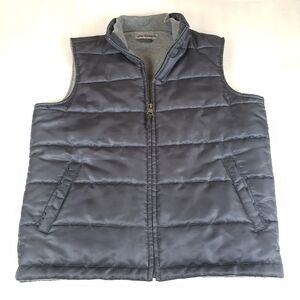 Johnston & Murphy Men's Medium Puffer Vest Fleece Lined Golf Hiking Camping
